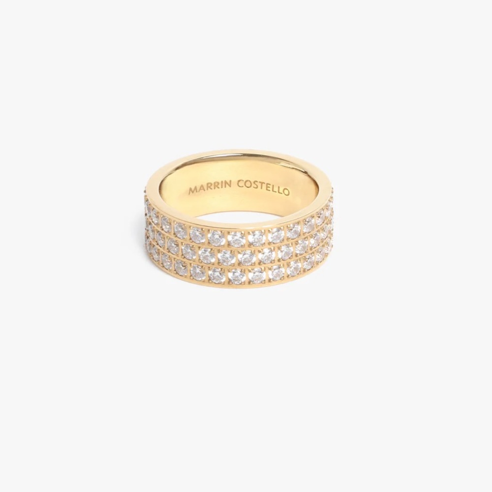 Martin Costello BIGGIE RING - pave